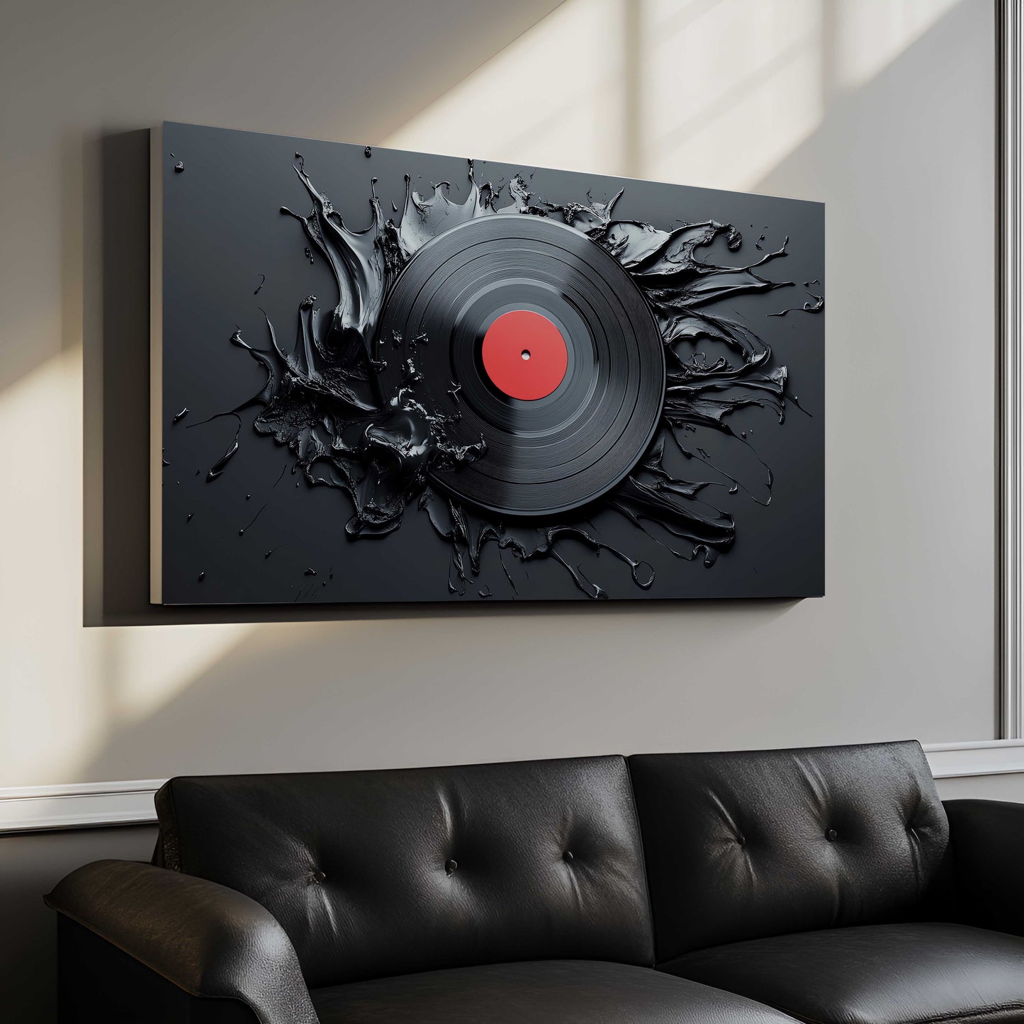 Dynamic Basketball Player Action Art - Charcoal Sketch Style Canvas Print - Modern Sports Wall Decor for Man Cave, Office, or Gym (Kopya)