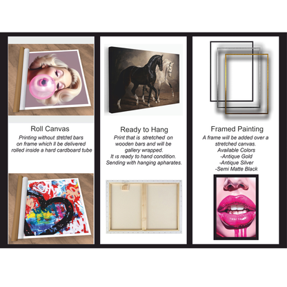 Abstract Cubist Cat Canvas Painting - Modern Geometric Wall Art