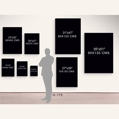 Abstract Cubist Cat Canvas Painting - Modern Geometric Wall Art